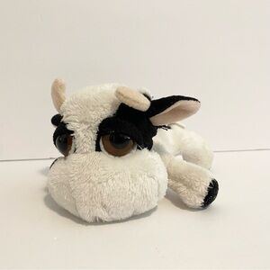 Lil Peepers Russ Berrie Charlie Cow Plush 5” Toy Stuffed Animal Jersey Barn Farm